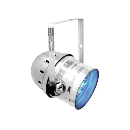 EUROLITE LED PAR-64 RGB srebrny 10mm krótki